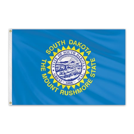 South Dakota Outdoor Nylon Flag 3'x5'